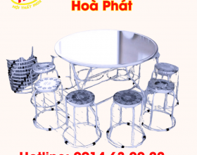 Tìm Hiểu Về Sản Phẩm Nội Thất Inox Hòa Phát Chất Lượng Cao
