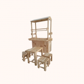 Quầy và Bàn Ghế Coffee Tự Nhiên