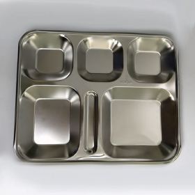 Khay Inox Cơm 5 Ngăn