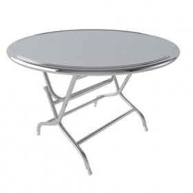 Bàn tròn inox 1,2m loại tốt
