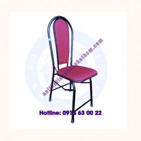 Ghế Xếp inox mặt nệm GXNT01