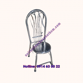 Ghế xếp mặt inox