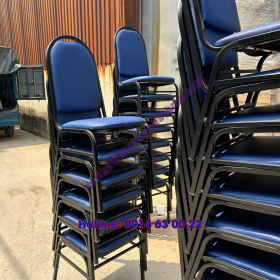 Ghế Khung Sắt Bọc Nệm