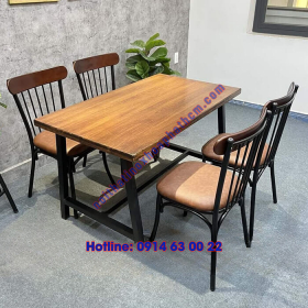 Bàn Ghế Quán Nhậu Khung Sắt