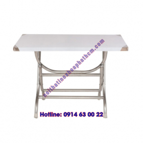 Bàn ghế inox quán ăn