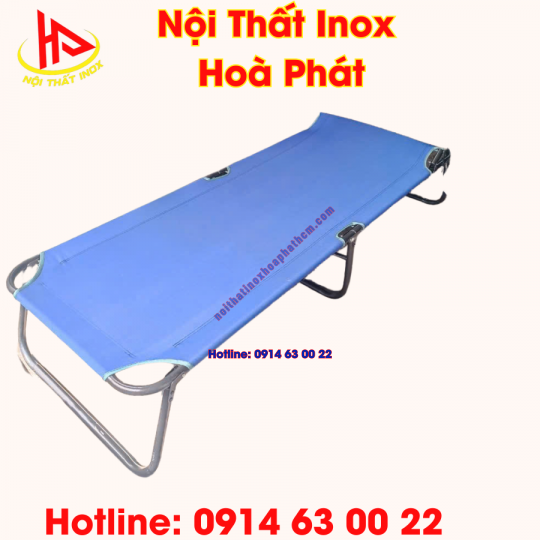 Giường xếp vải bố GX01