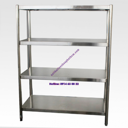 kệ inox 4 tầng
