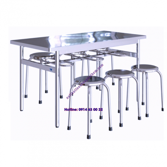 Ghế quán ăn inox