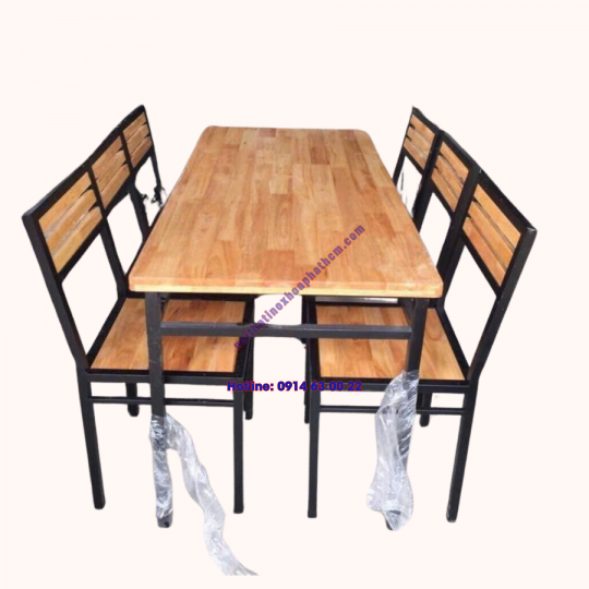 Bàn Ghế Quán Ăn 02