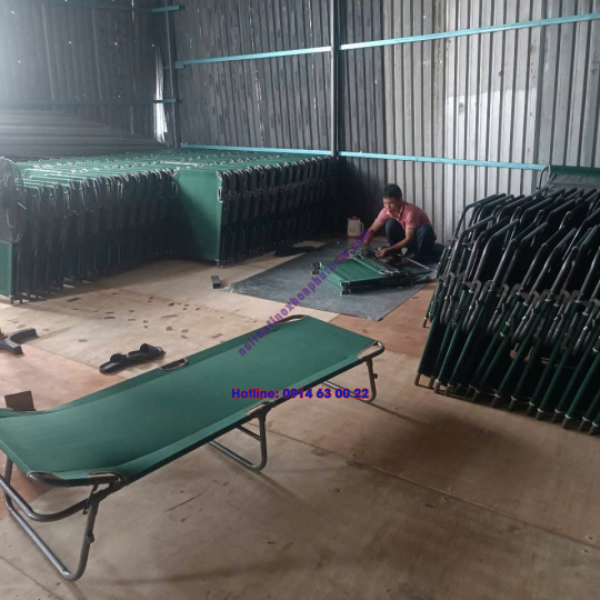 Giường Xếp Vải Gấp Gọn GX03